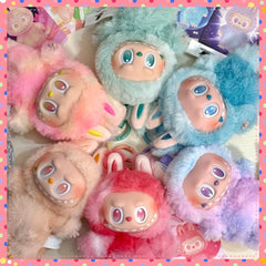 Have A Seat Series Blind Box Vinyl The Monster Doll Model Toy Pendant Keychain Mysterious Box Surprise Birthday Ornaments Gifts Zaaros