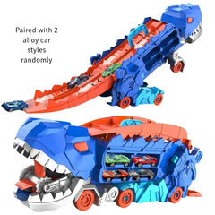 🚗 Transport Dinosaur Truck with Foldable Sliding