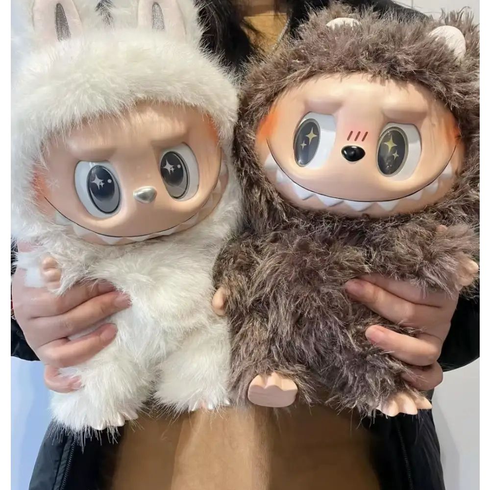 Labubu 38cm Plush Cartoon Doll – Collectible Toy for Fans Zaaros