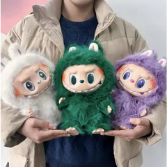 Labubu 38cm Plush Cartoon Doll – Collectible Toy for Fans Zaaros